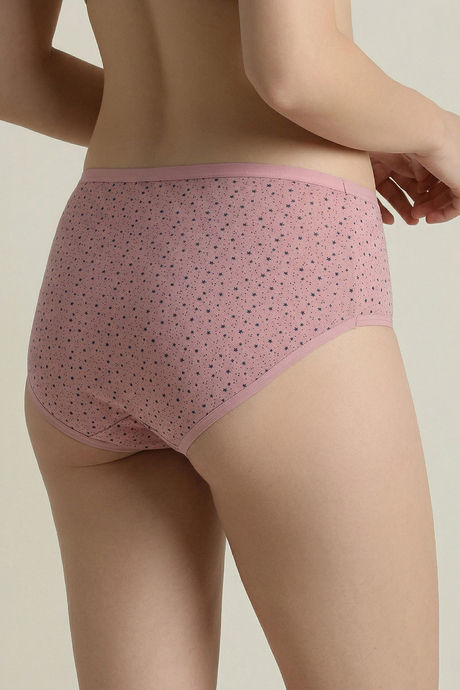 Zivame Medium Rise Full Coverage Hipster Panty (Pack of 3) - Multicolor — image 12